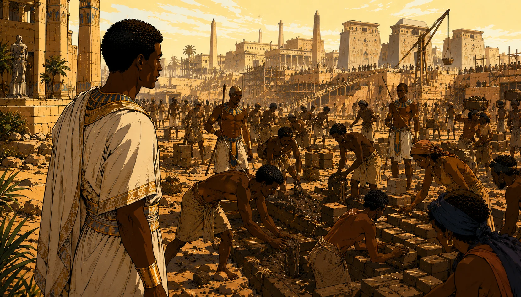 Moses Sees the Burden — The Going-Out — Exodus 2:11